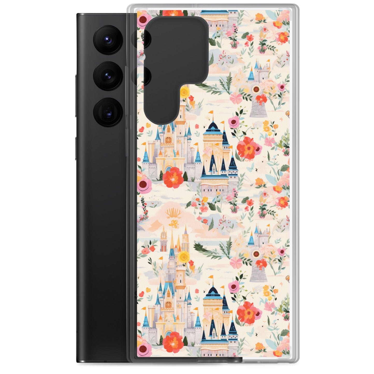 Samsung Case - Castles and Flowers