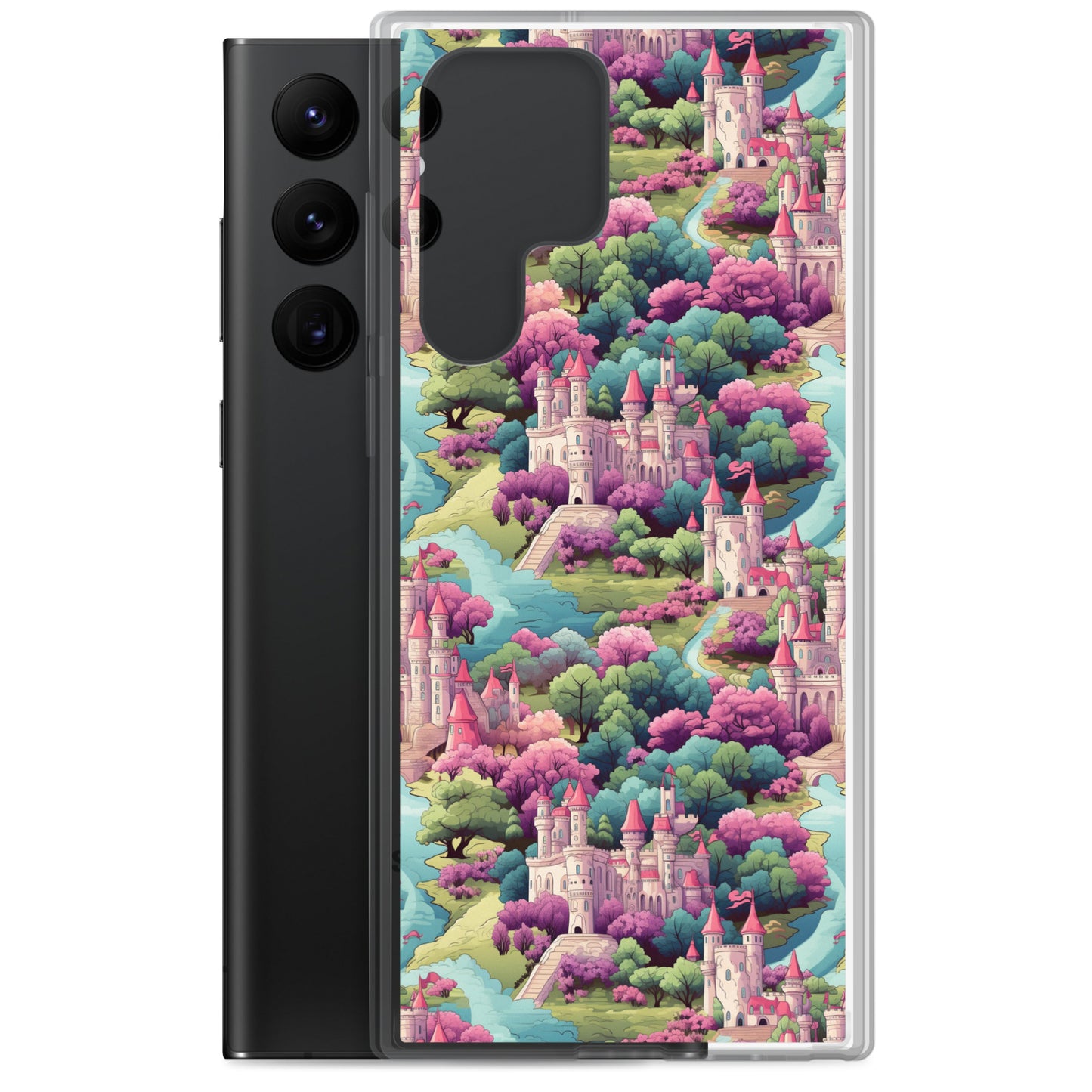 Samsung Case - Pink Castles