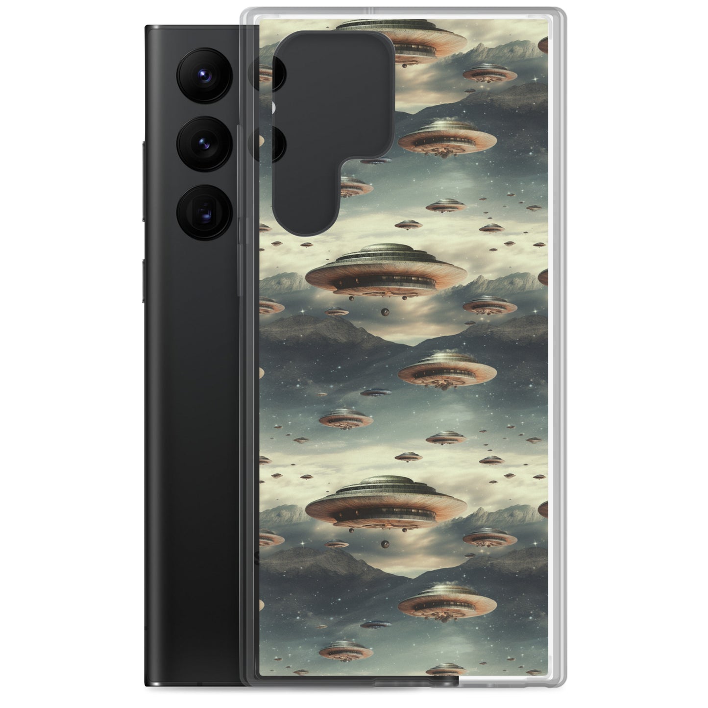 Samsung Case - Flying Saucer Invasion