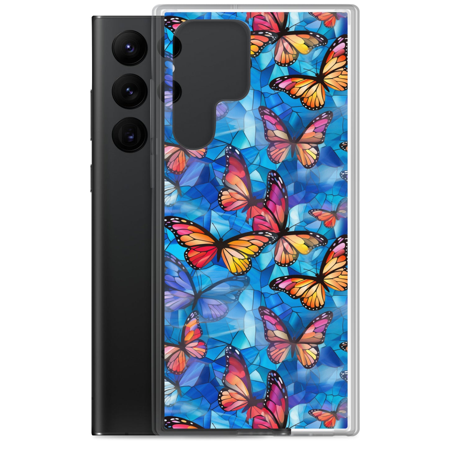 Samsung Case - Mosaic Monarchs