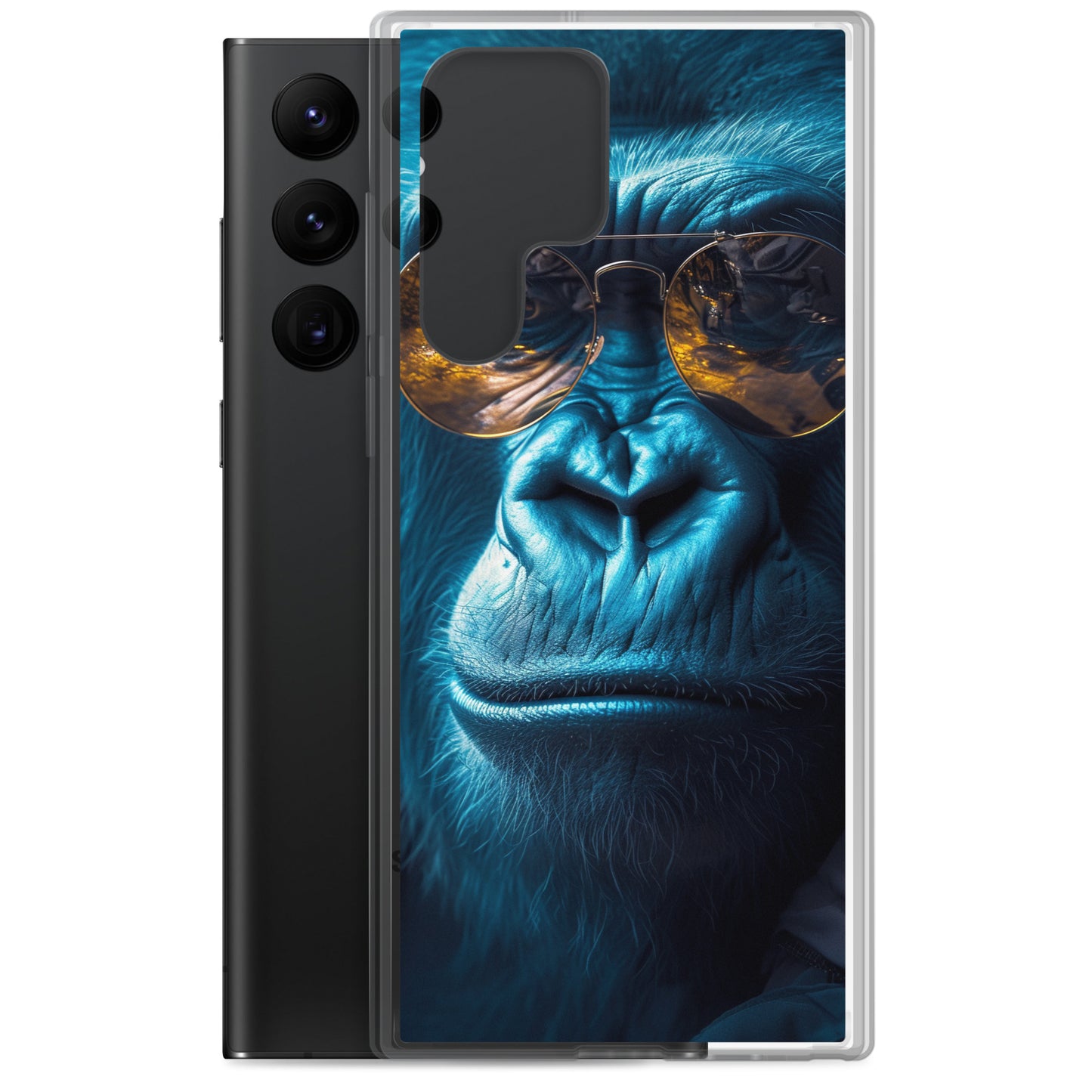 Samsung Case - Blue Gorilla