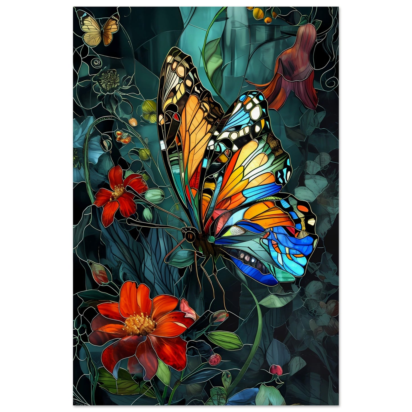Paper Poster - Botanical Brilliance