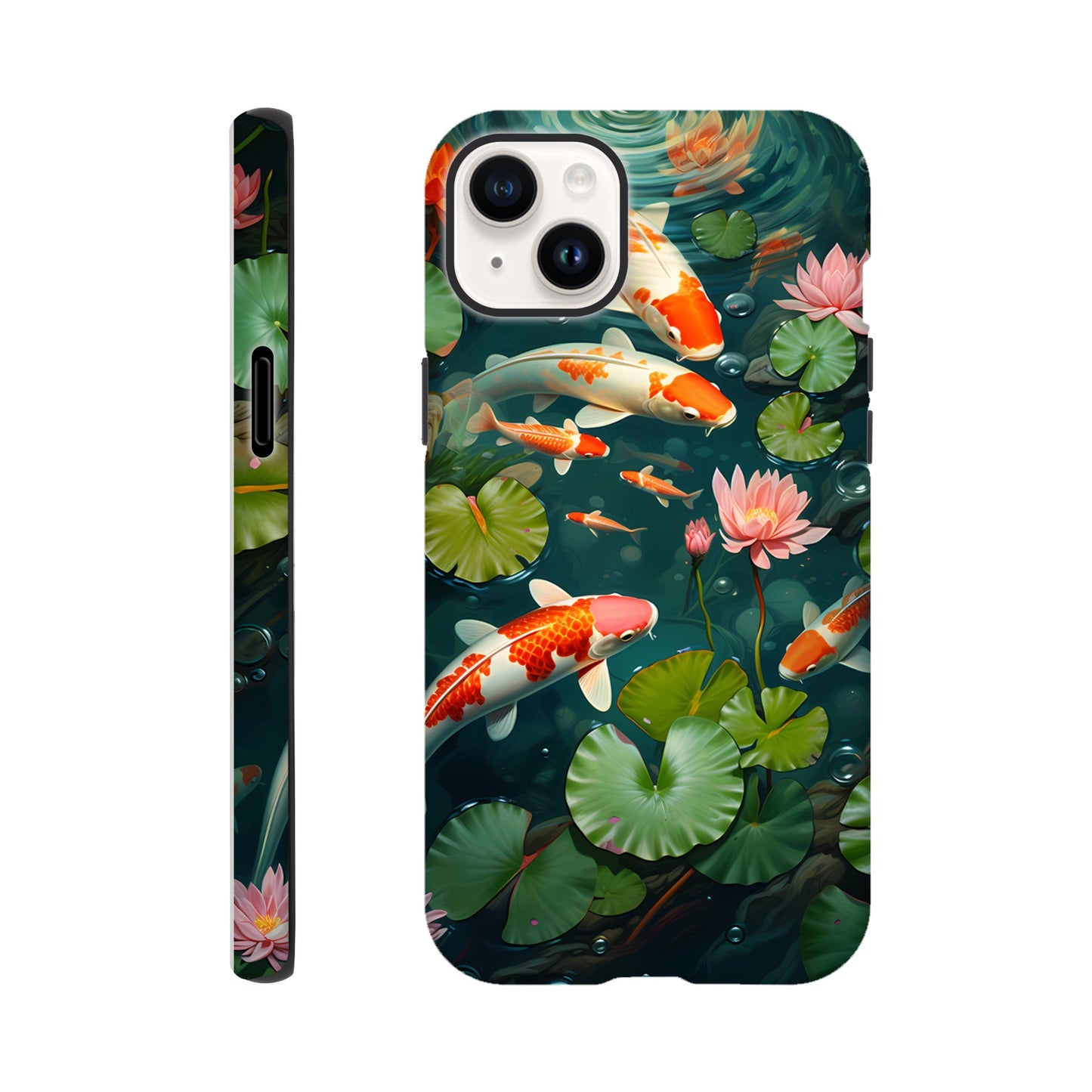 iPhone Case - Tranquil Koi Oasis