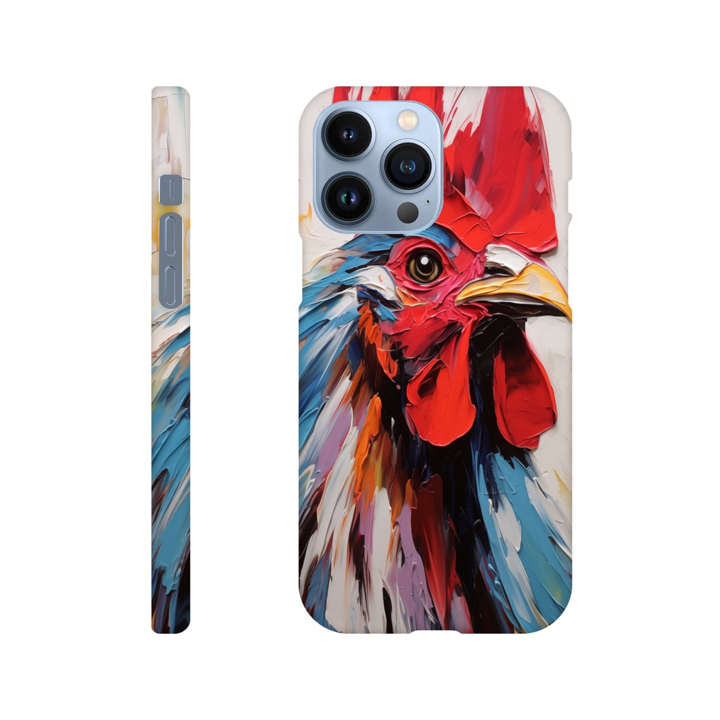 iPhone Case - Rooster Vibrant Vigilance