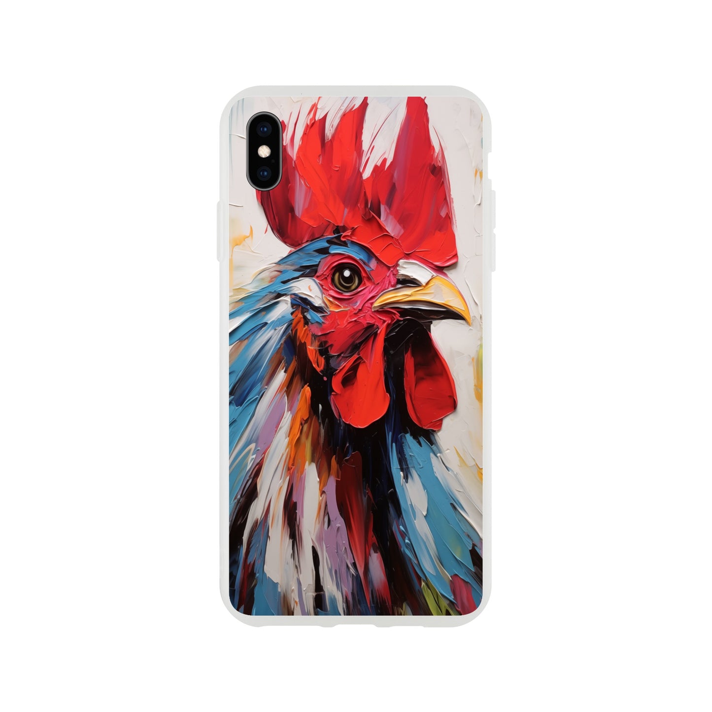 iPhone Case - Rooster Vibrant Vigilance