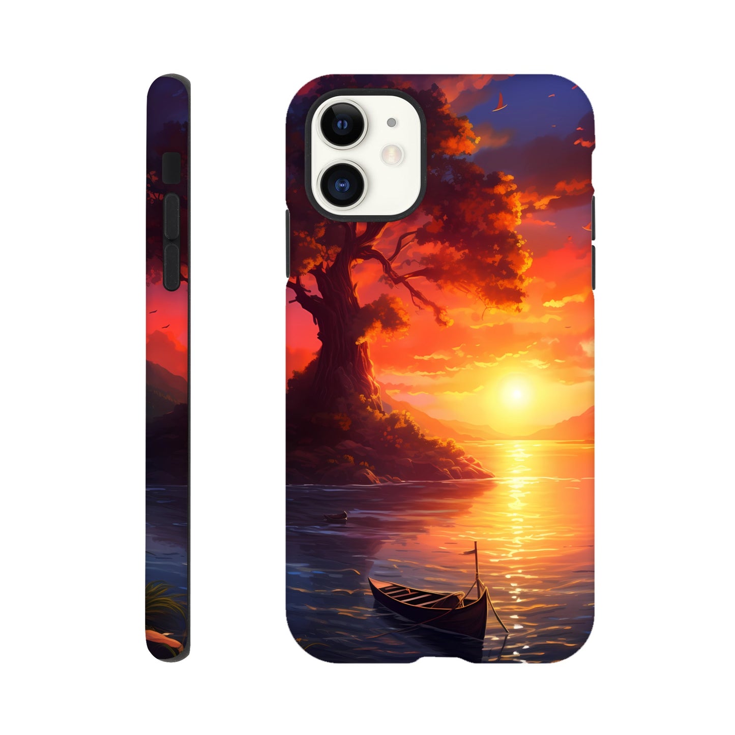 iPhone case - Solitary Sunset Serenade