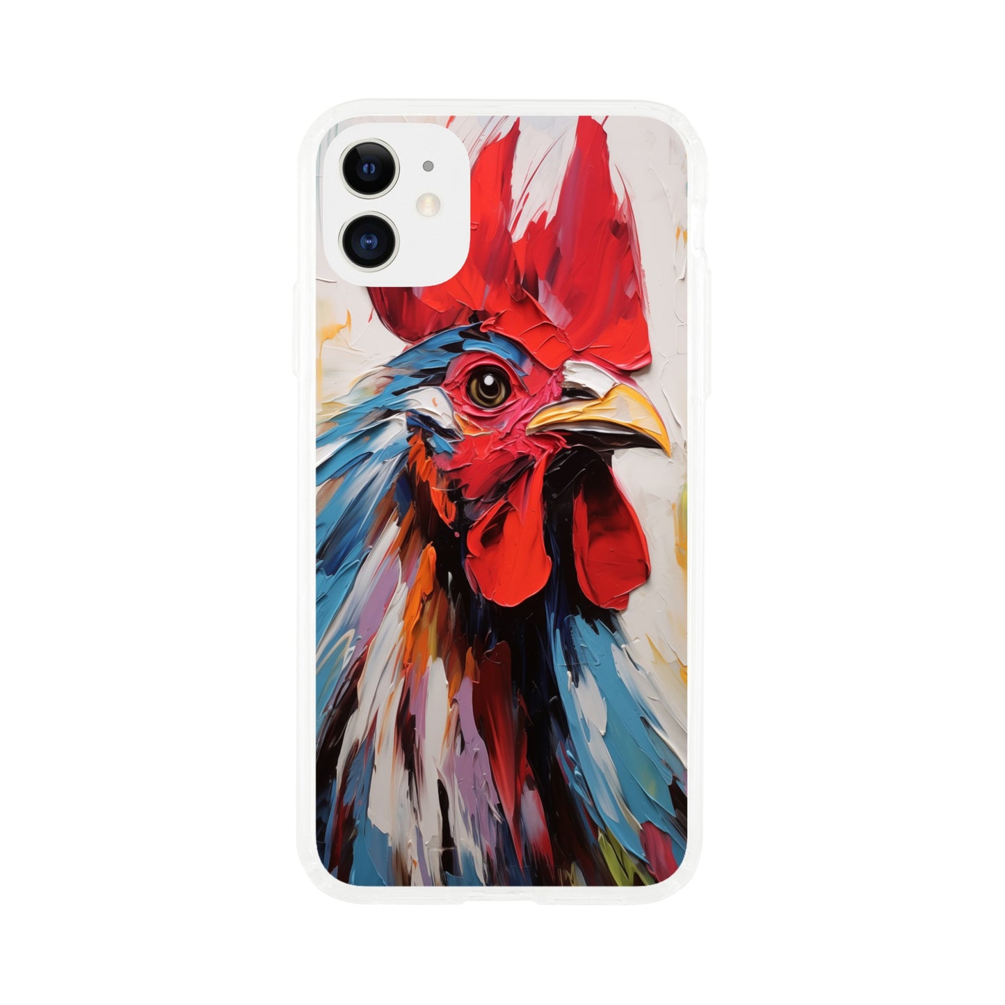 iPhone Case - Rooster Vibrant Vigilance