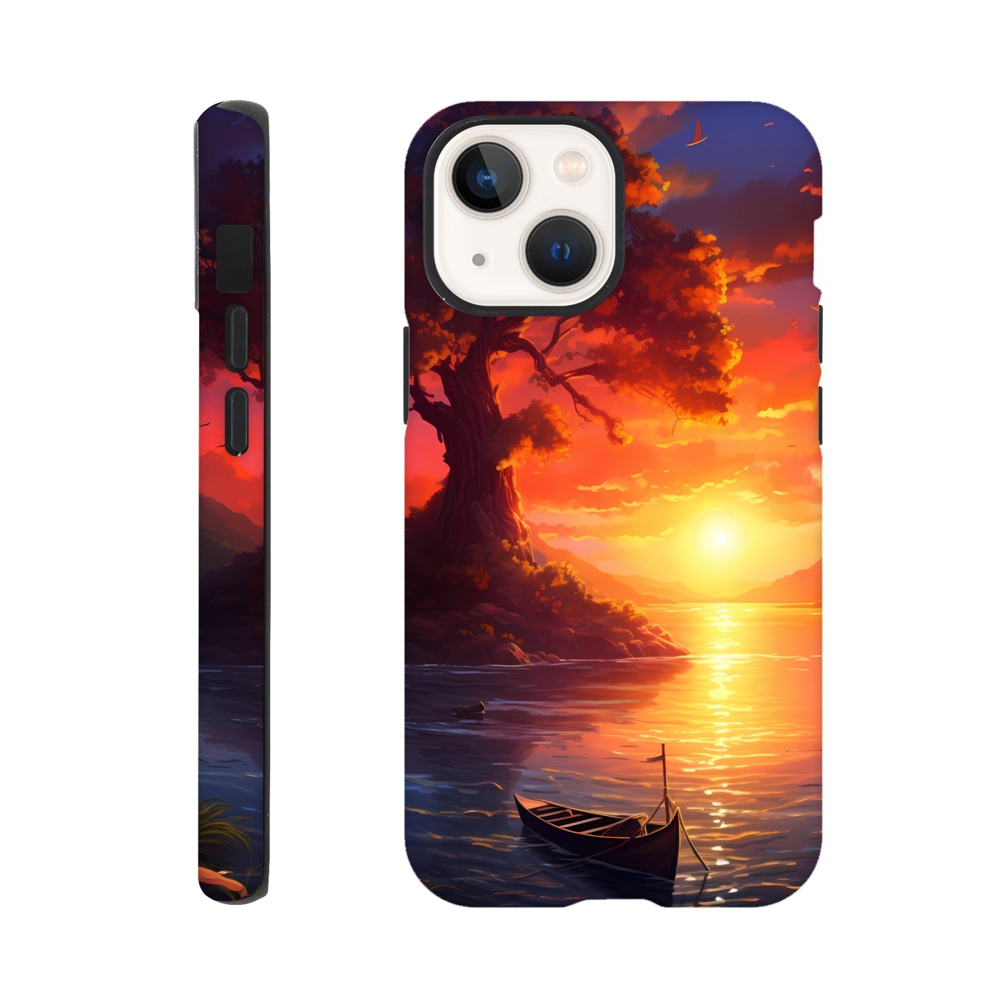 iPhone case - Solitary Sunset Serenade