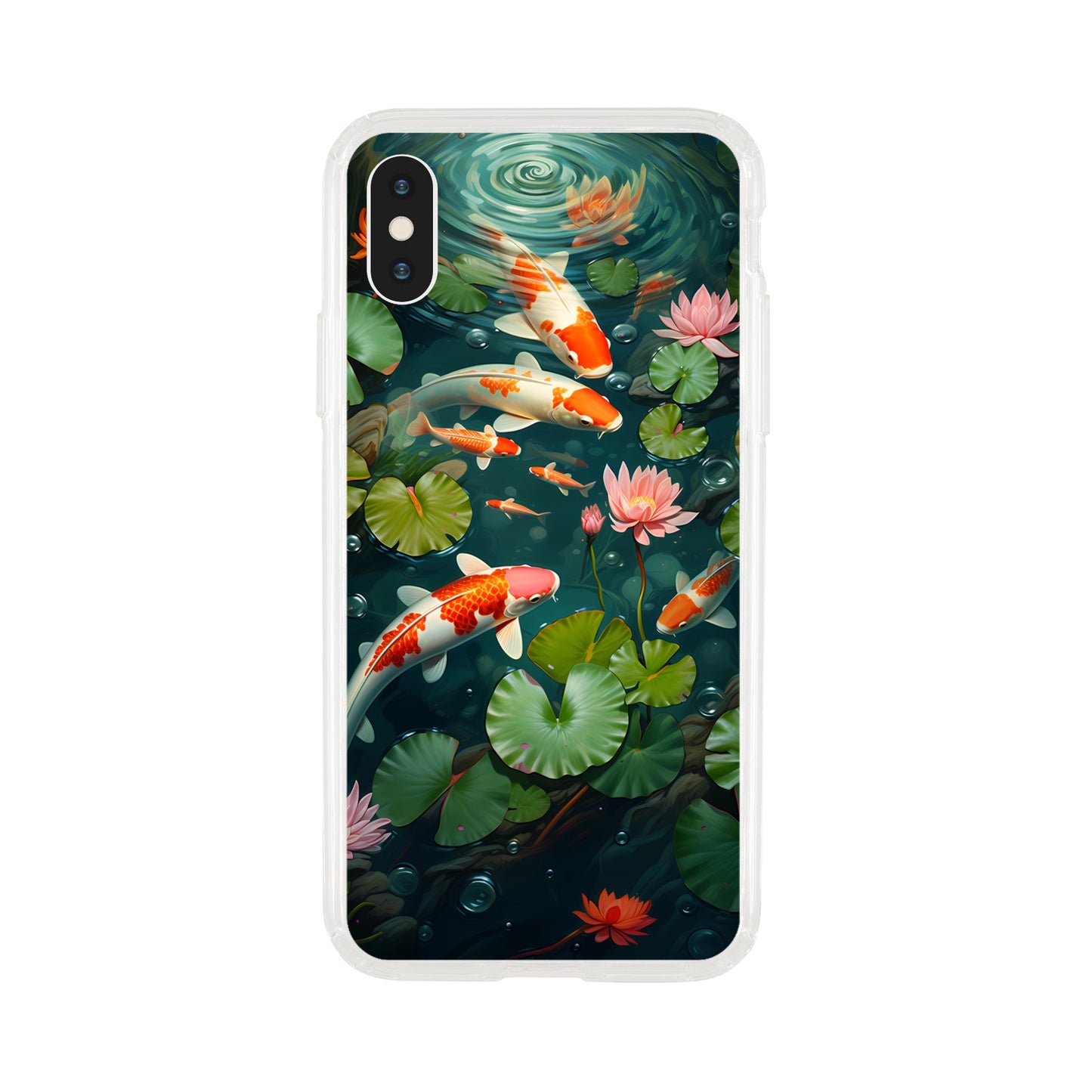 iPhone Case - Tranquil Koi Oasis