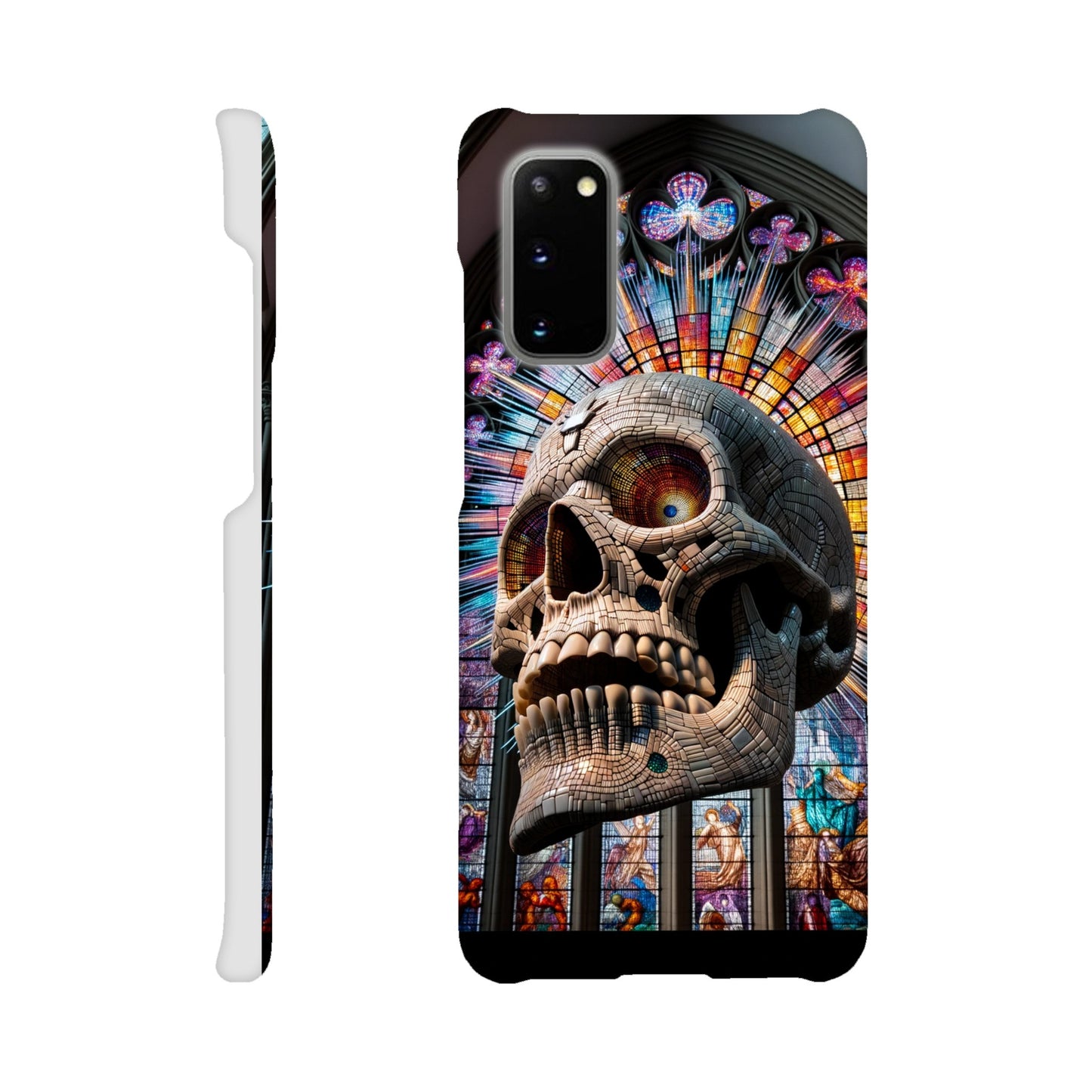 Phone Case - Stained Glass Skull