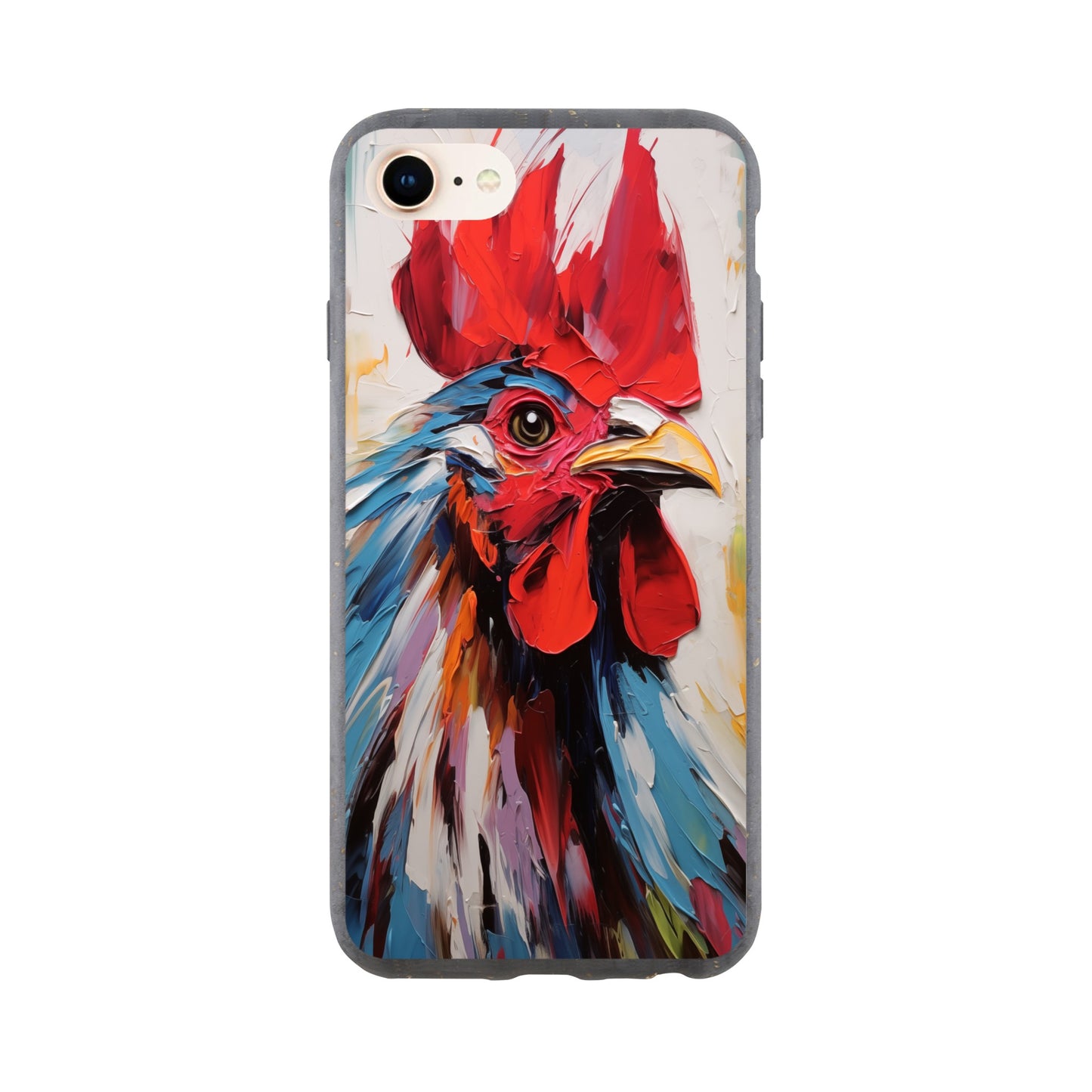 iPhone Case - Rooster Vibrant Vigilance