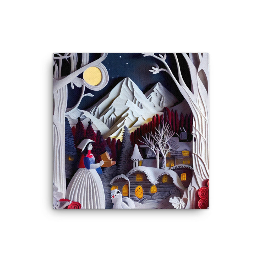 Canvas Wall Art - Paper Art