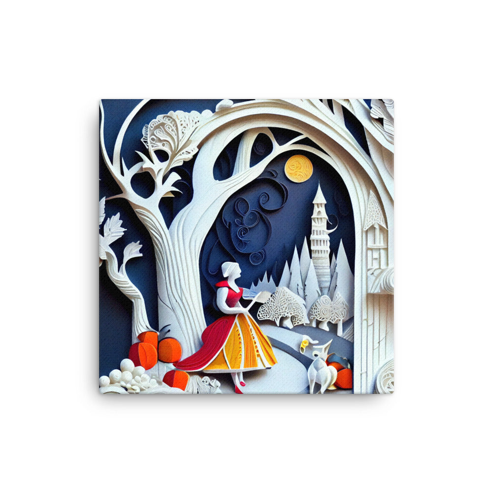 Canvas Wall Art - Paper Art