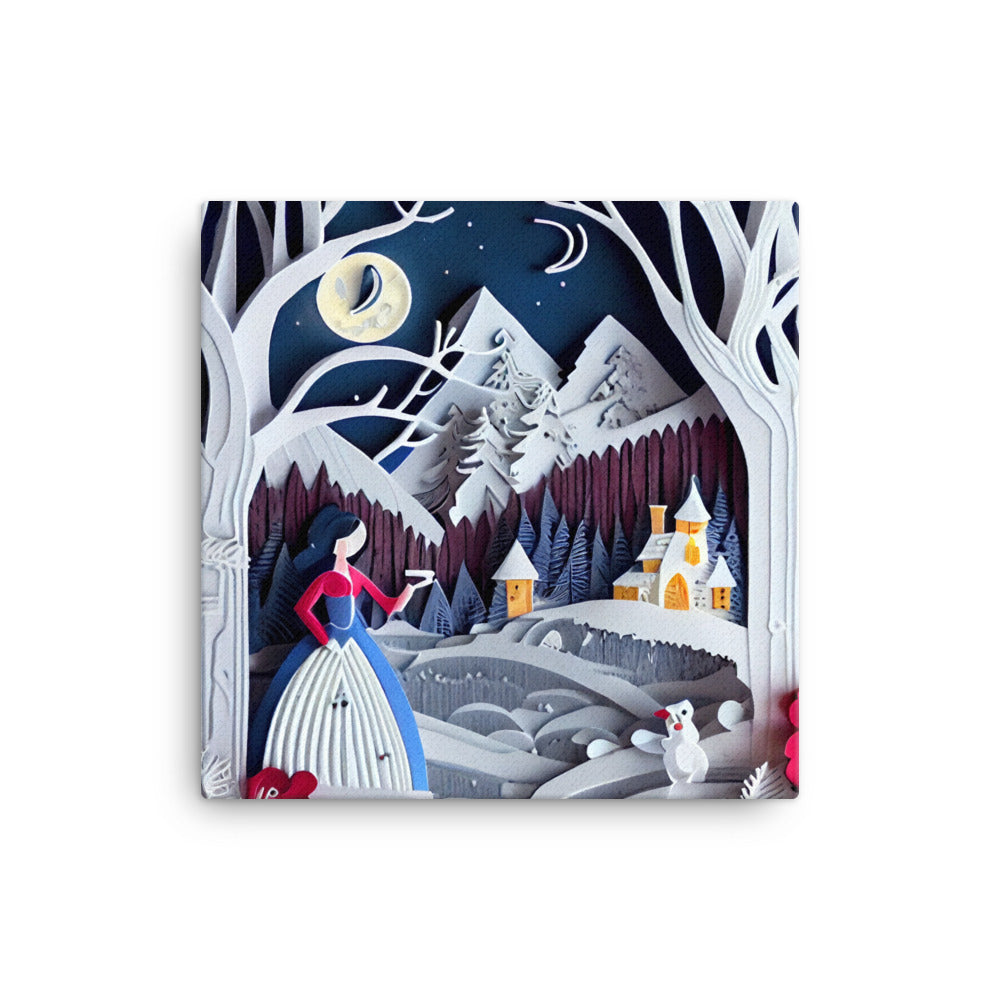 Canvas Wall Art - Paper Art