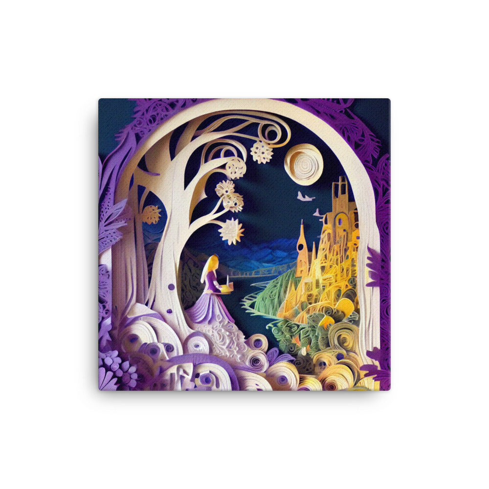 Canvas Wall Art - Paper Art