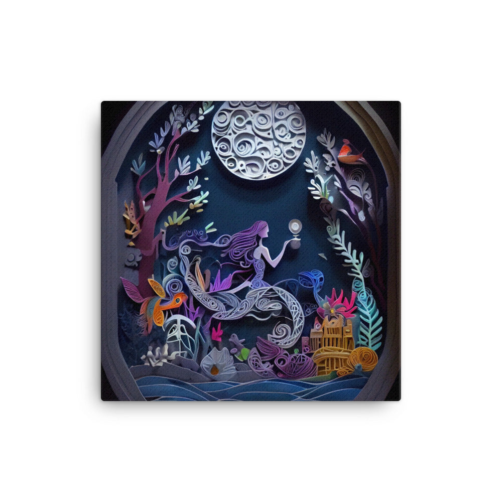 Canvas Wall Art - Paper Art