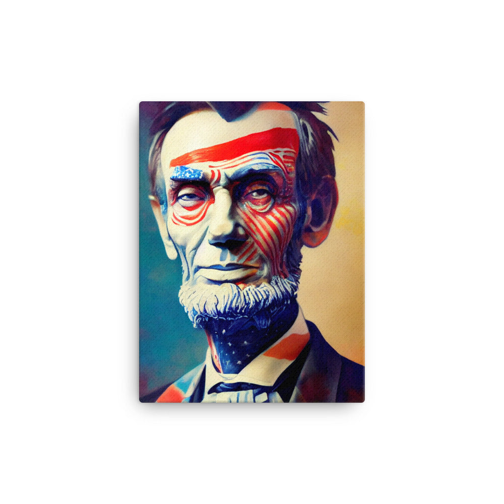 Canvas Wall Art - Lincoln Americana