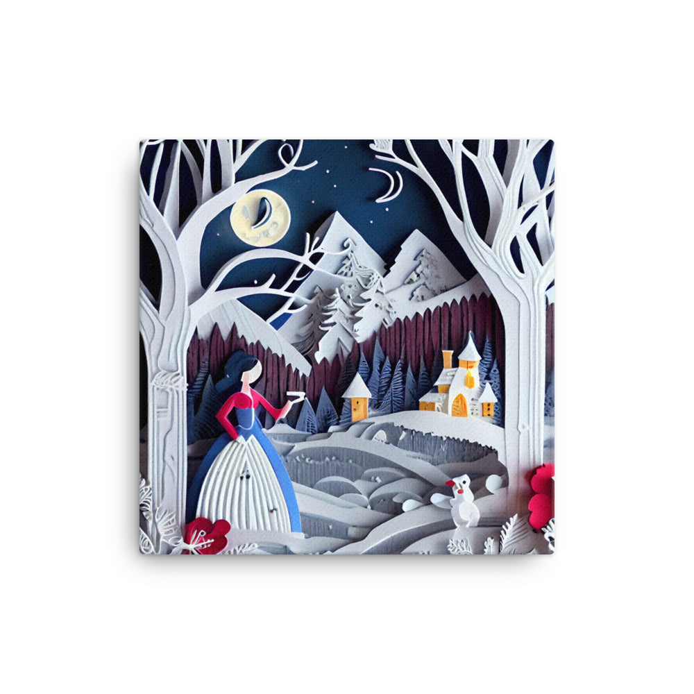 Canvas Wall Art - Paper Art