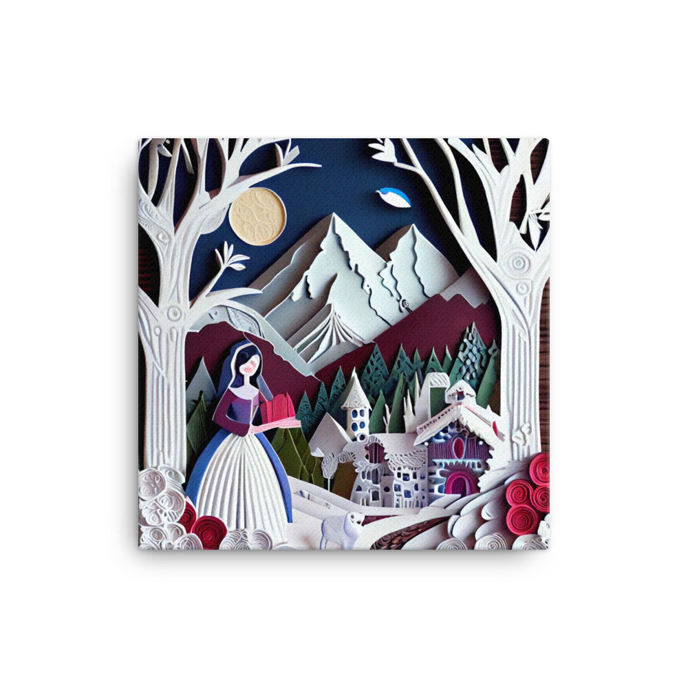 Canvas Wall Art - Paper Art