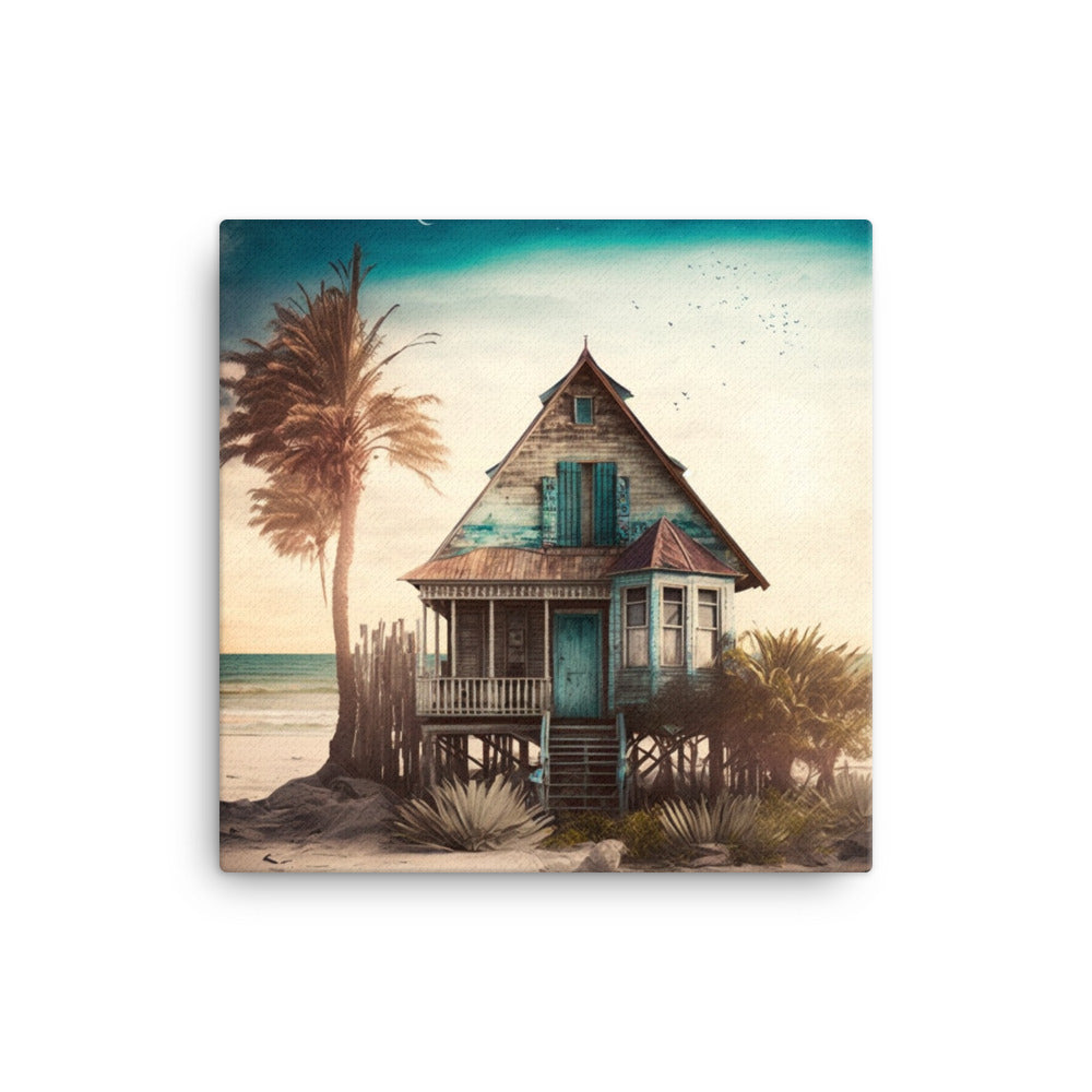 Canvas Wall Art - Beach Shack