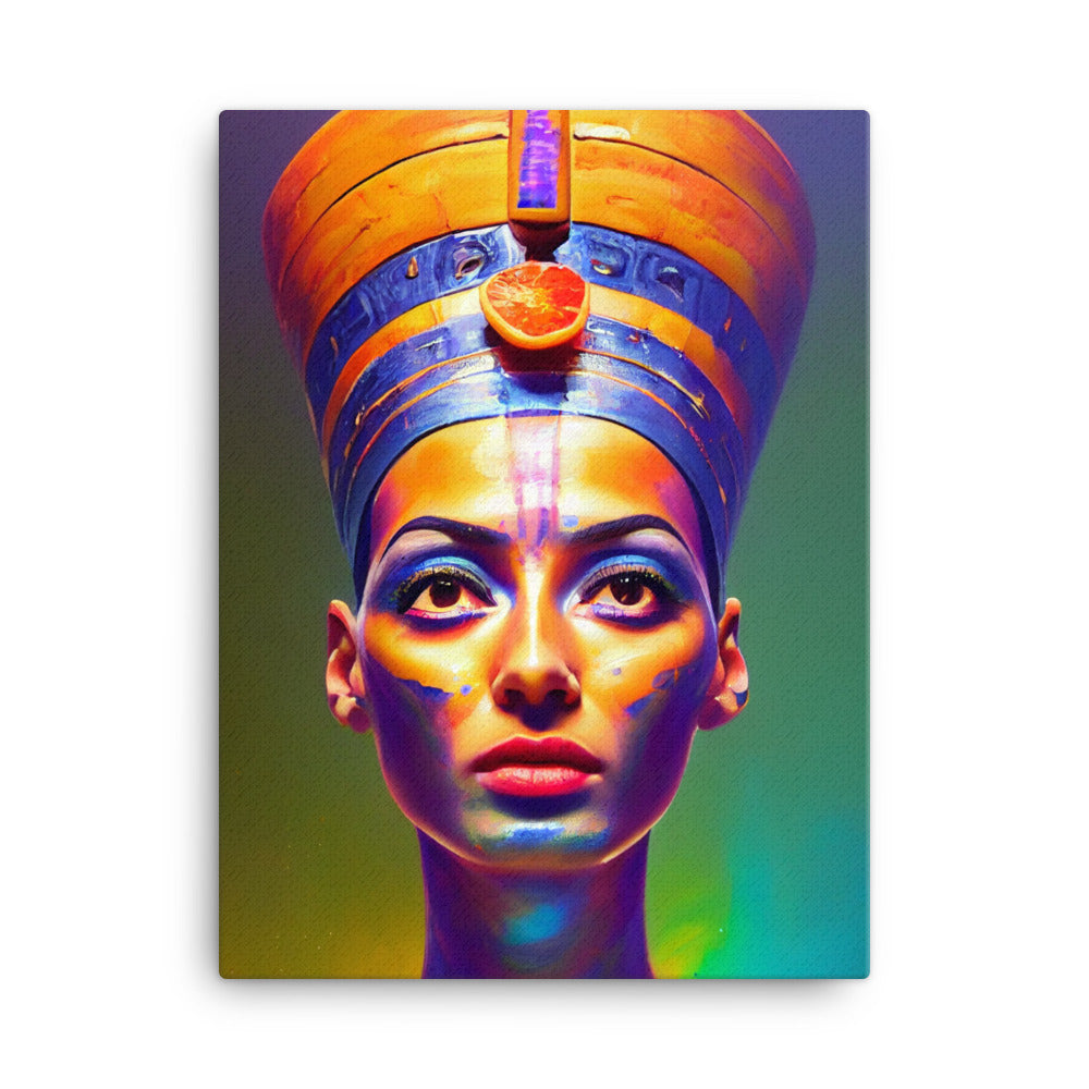 Canvas Wall Art - Nefertiti Egyptian Queen