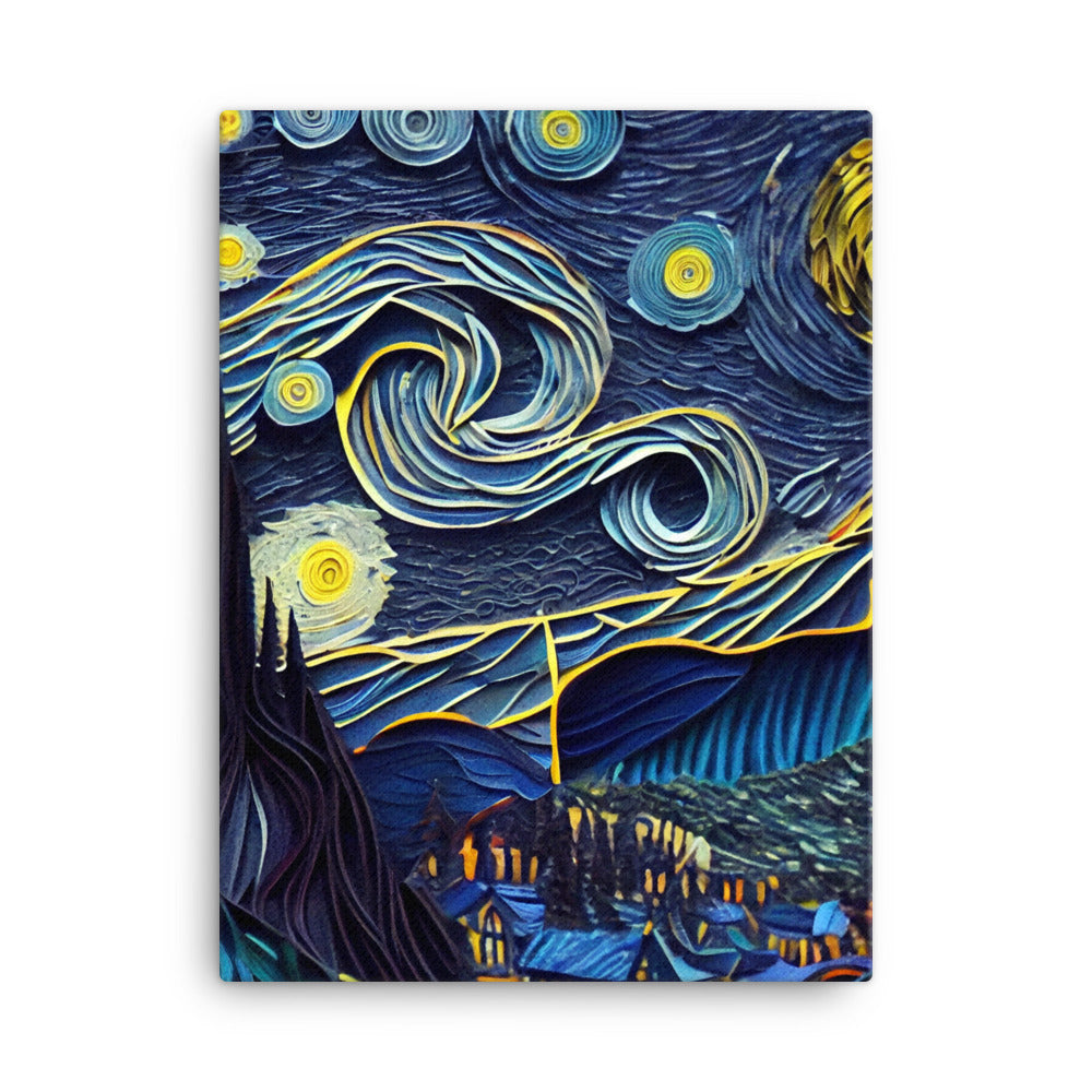 Canvas Wall Art - Paper Art