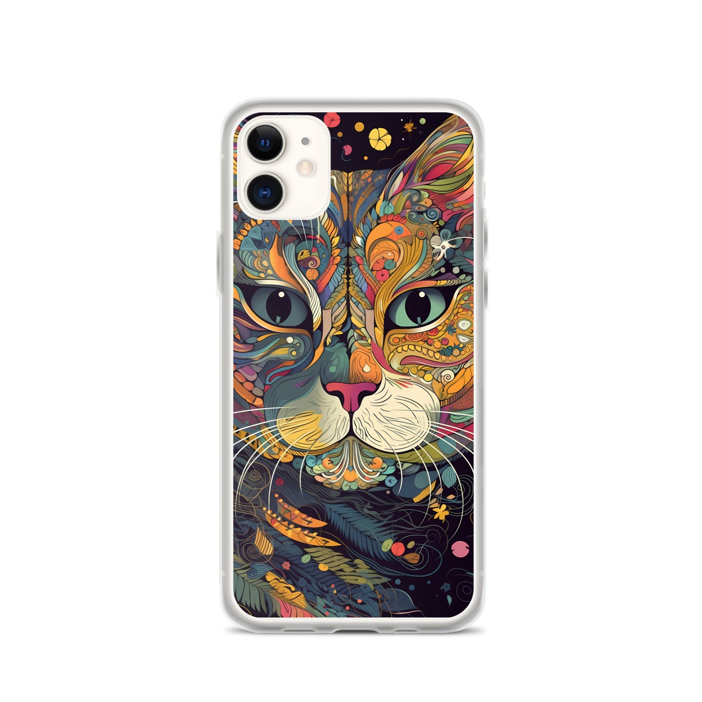 iPhone Case - Cosmic Floral Cat