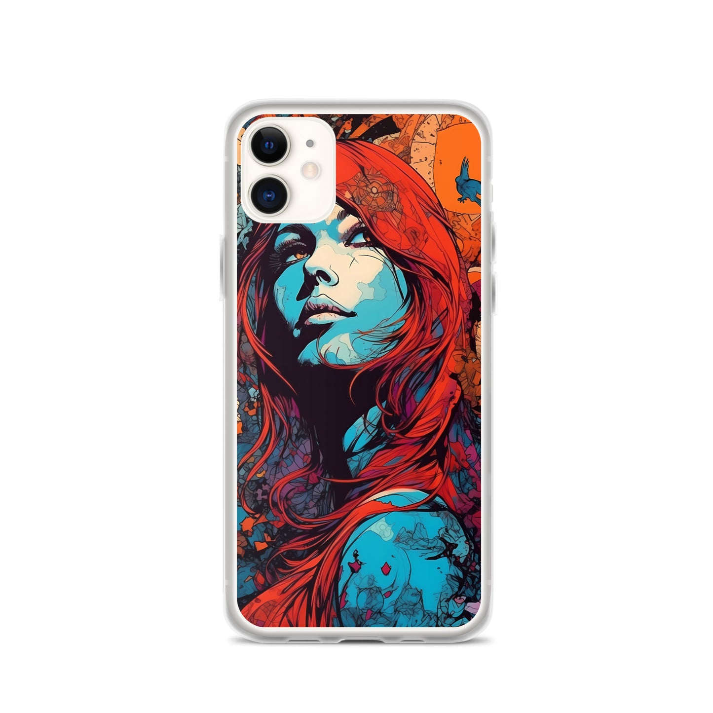 iPhone Case - Red Haired Psychedelic