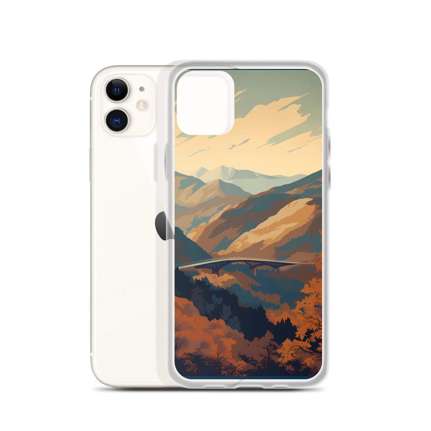 iPhone Case - National Parks - Mountain Bridge
