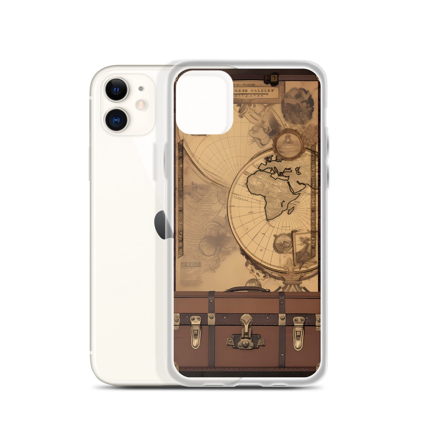 iPhone Case - Wanderlust Antique Map