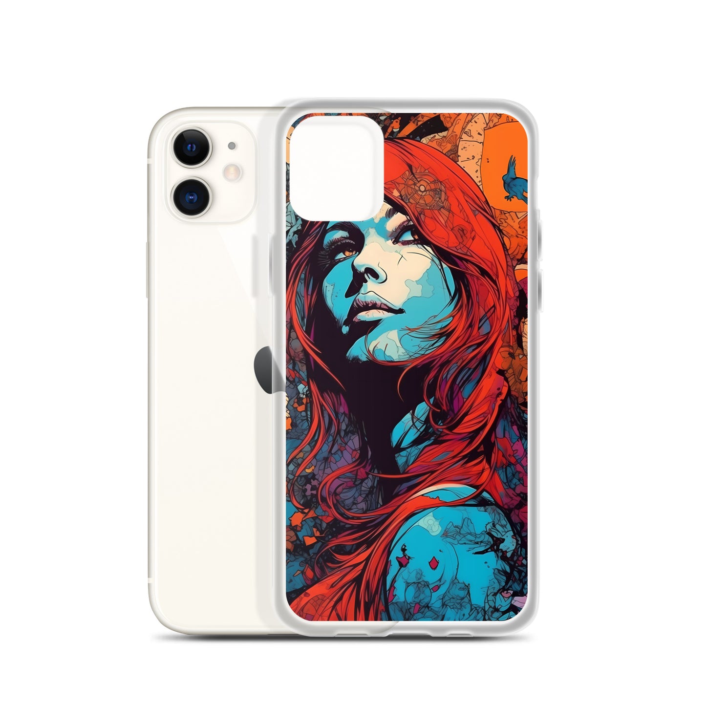 iPhone Case - Red Haired Psychedelic
