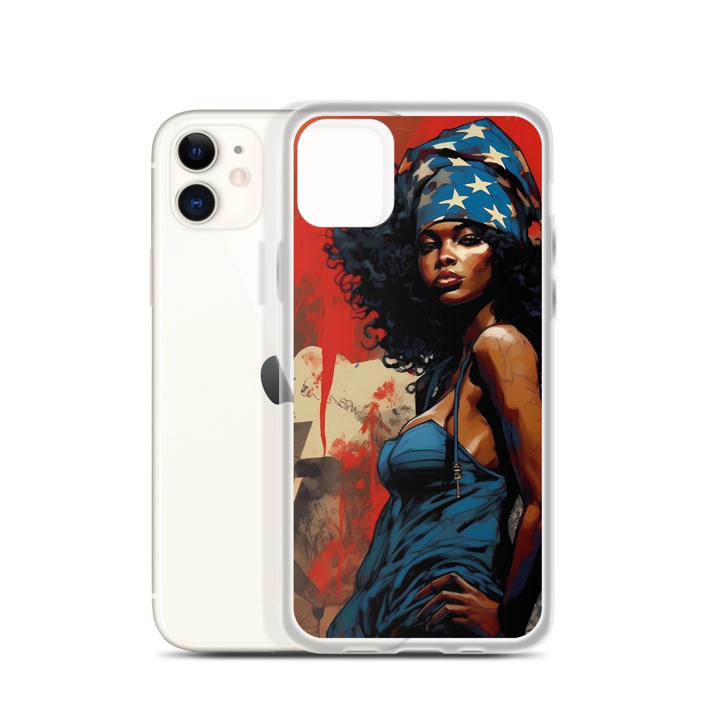 iPhone Case - American Woman