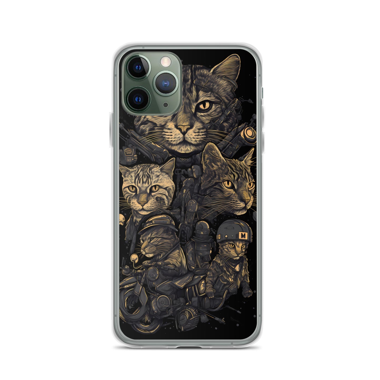 iPhone Case - Cat Bikers