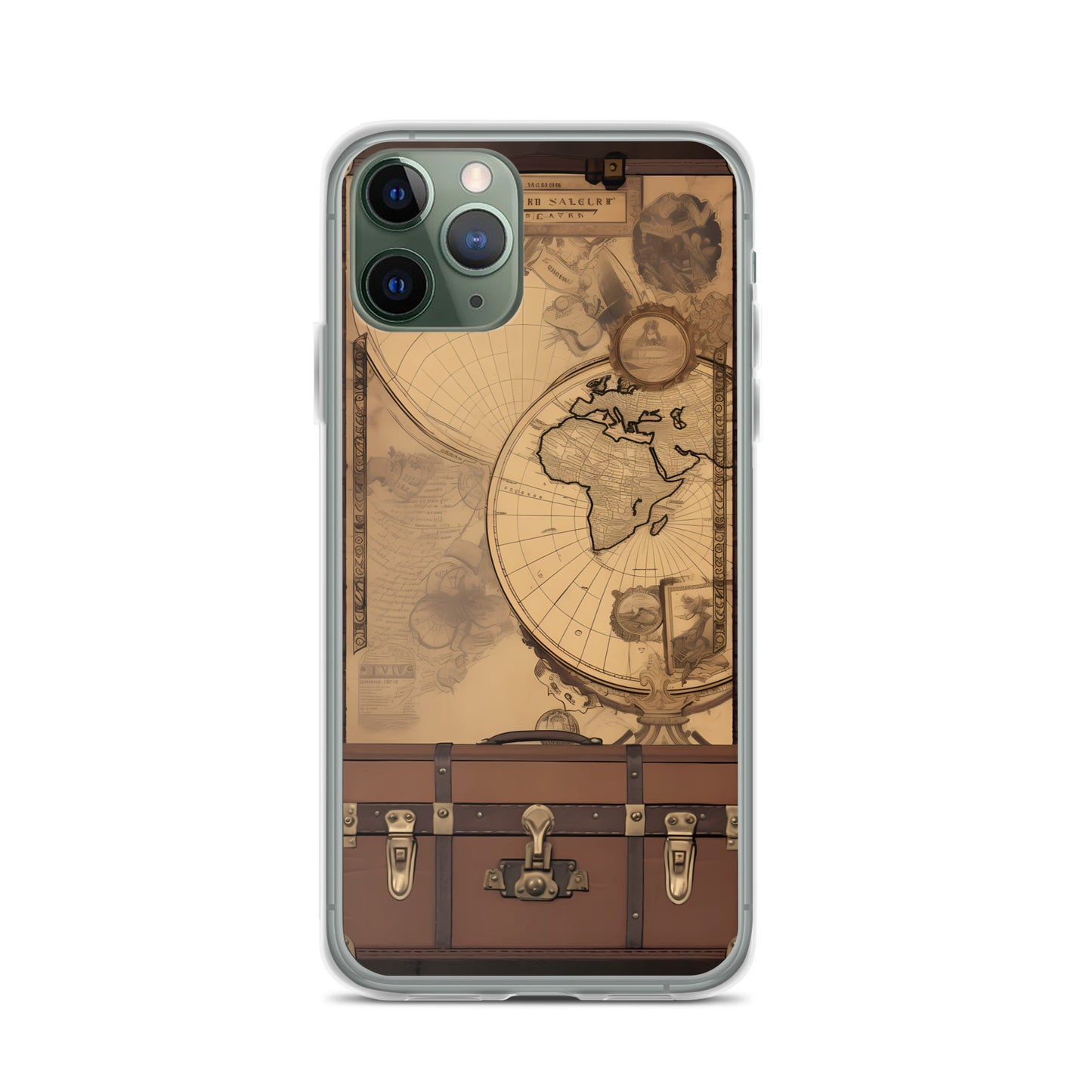 iPhone Case - Wanderlust Antique Map