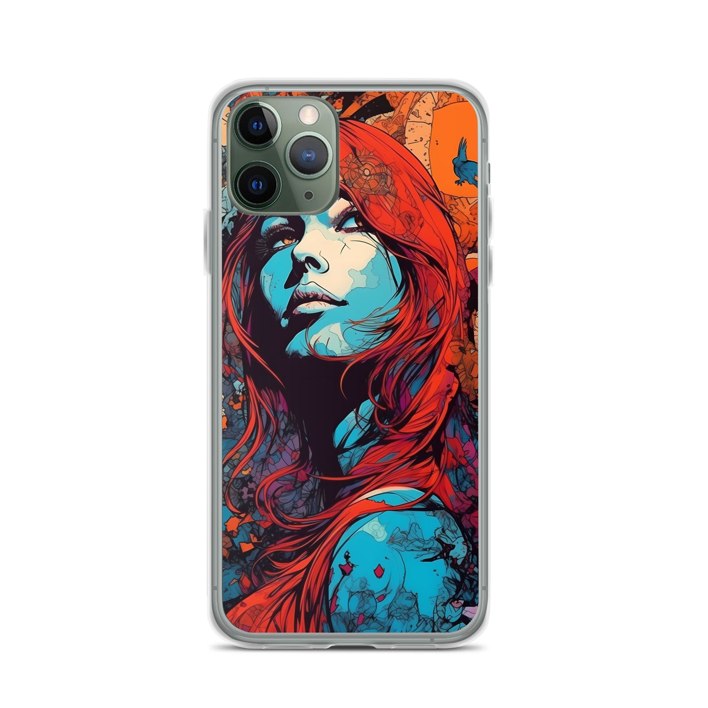 iPhone Case - Red Haired Psychedelic