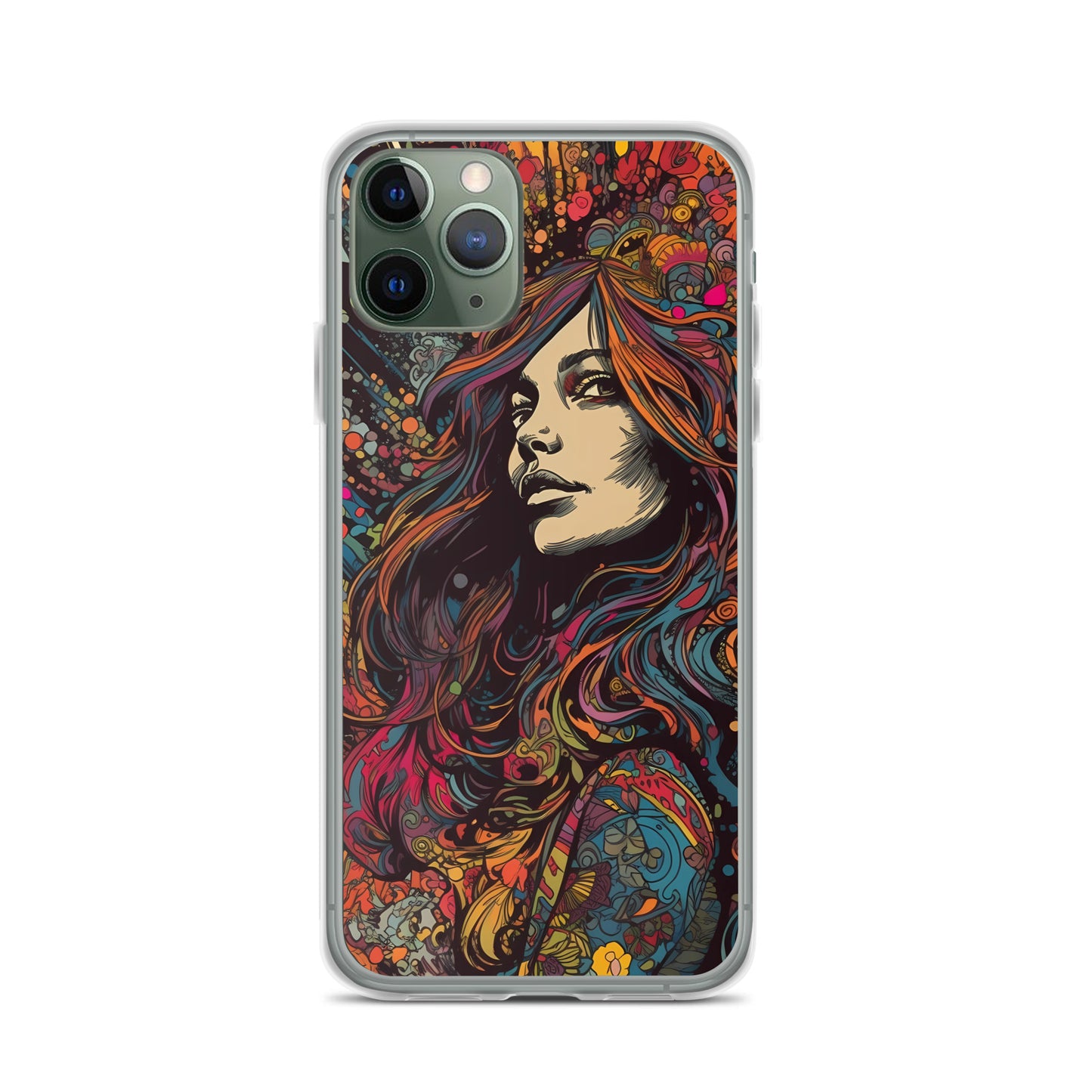 iPhone Case - Psychedelic Flora