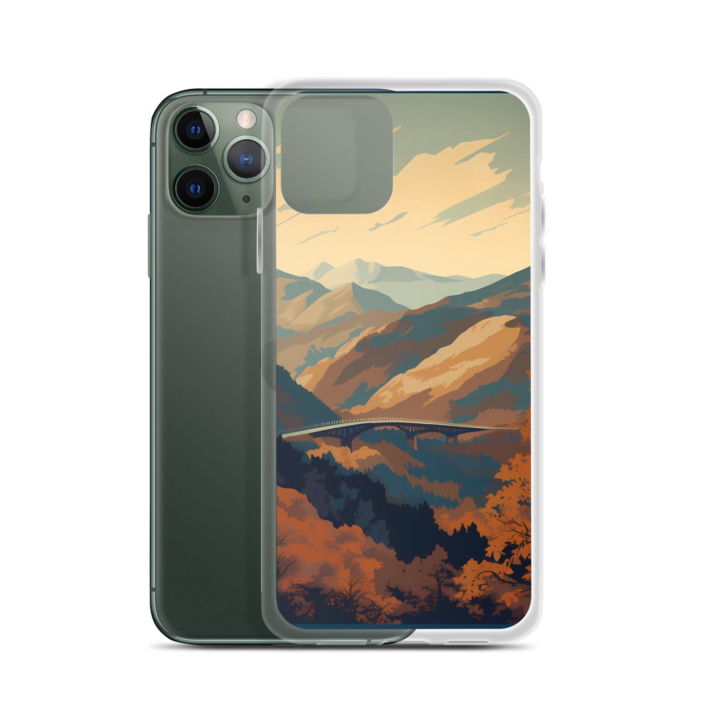 iPhone Case - National Parks - Mountain Bridge