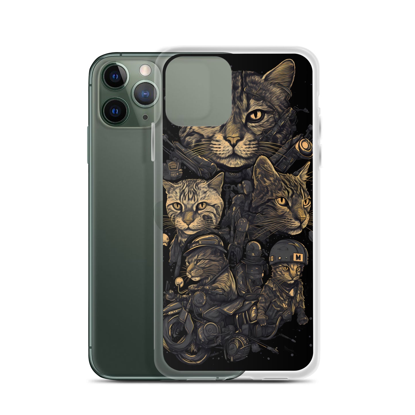 iPhone Case - Cat Bikers