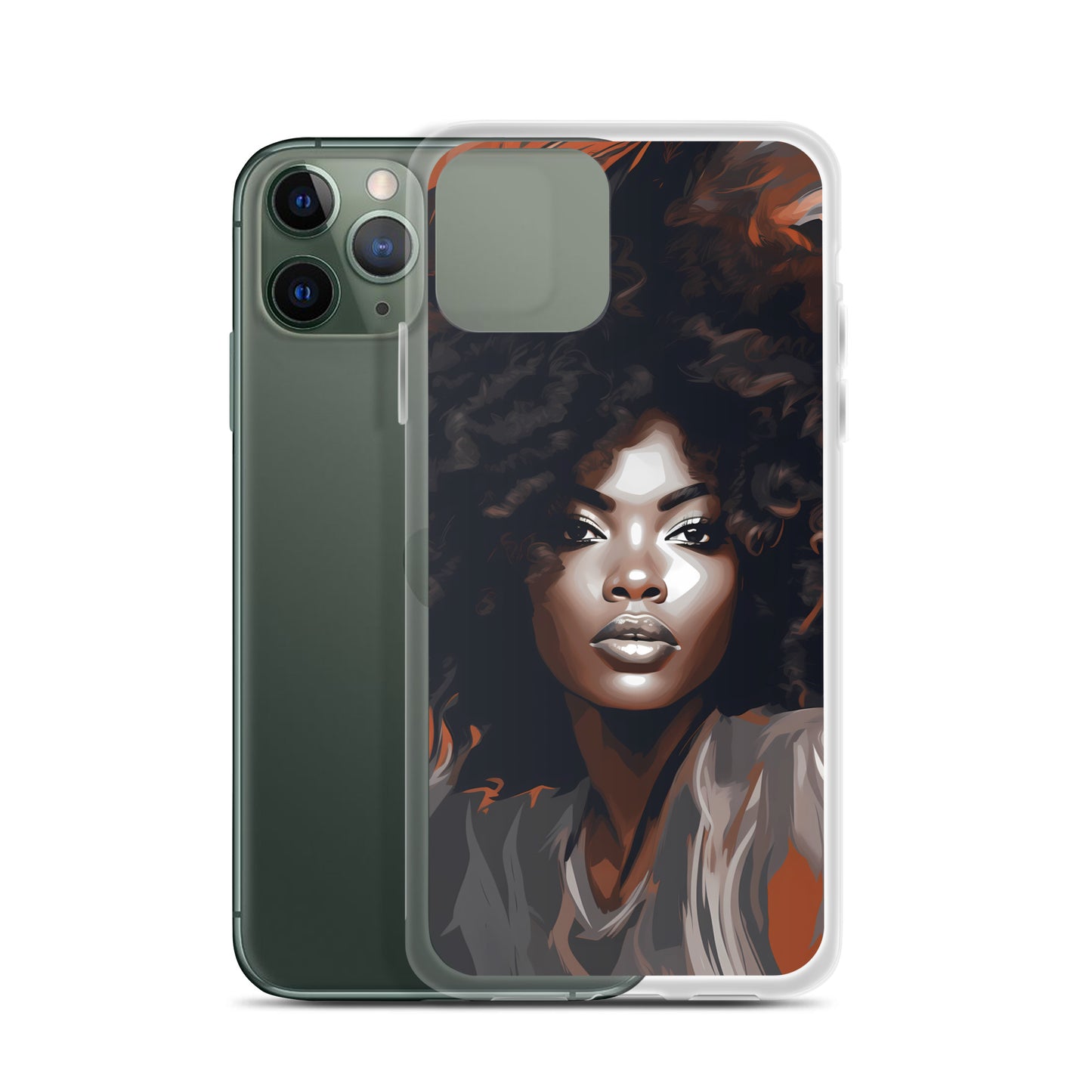 iPhone Case - Ember Glow: African Woman