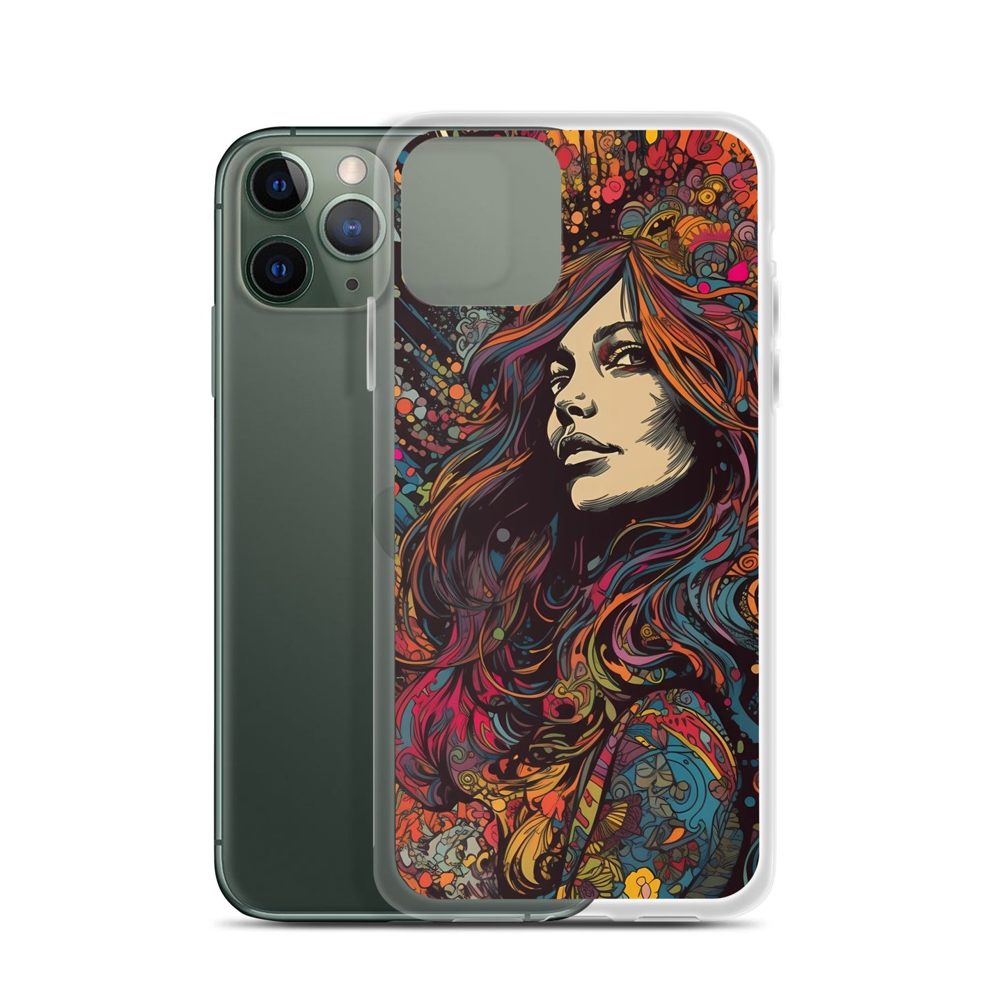 iPhone Case - Psychedelic Flora