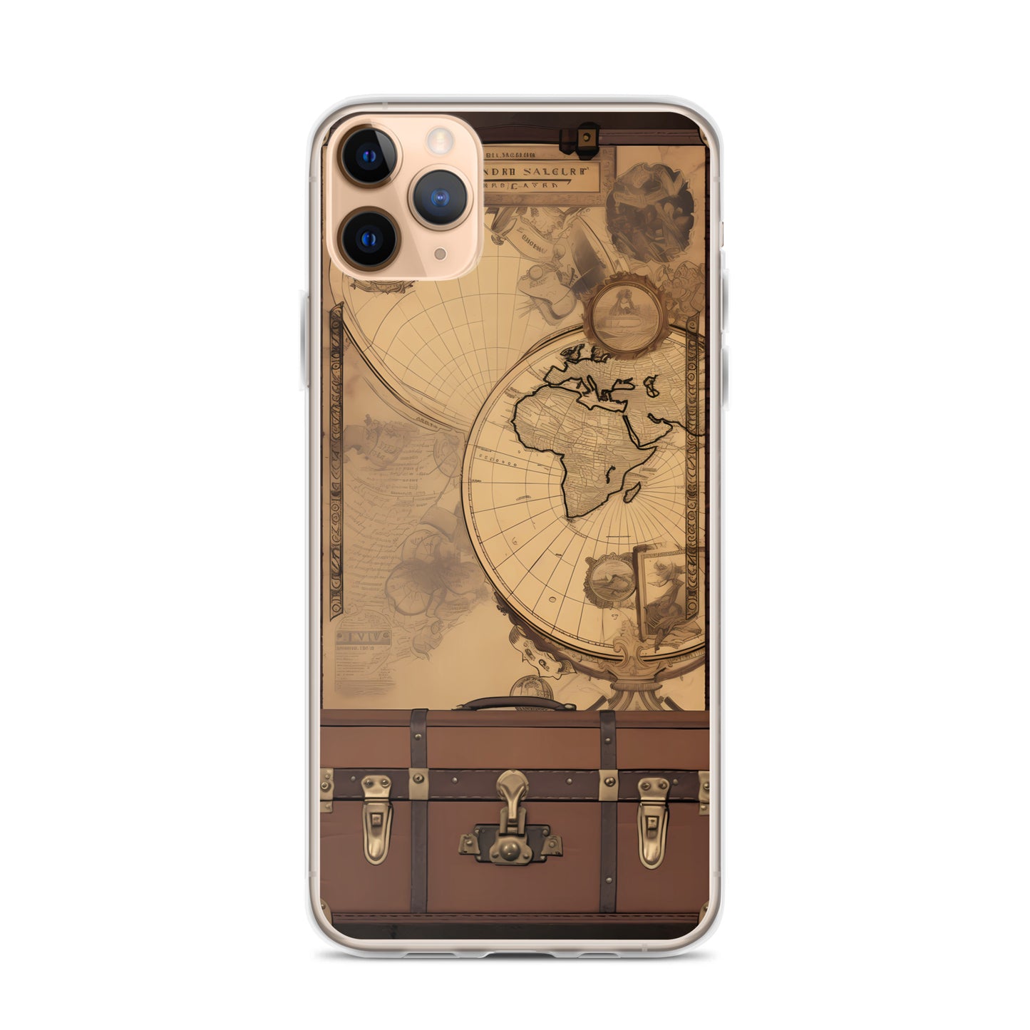 iPhone Case - Wanderlust Antique Map