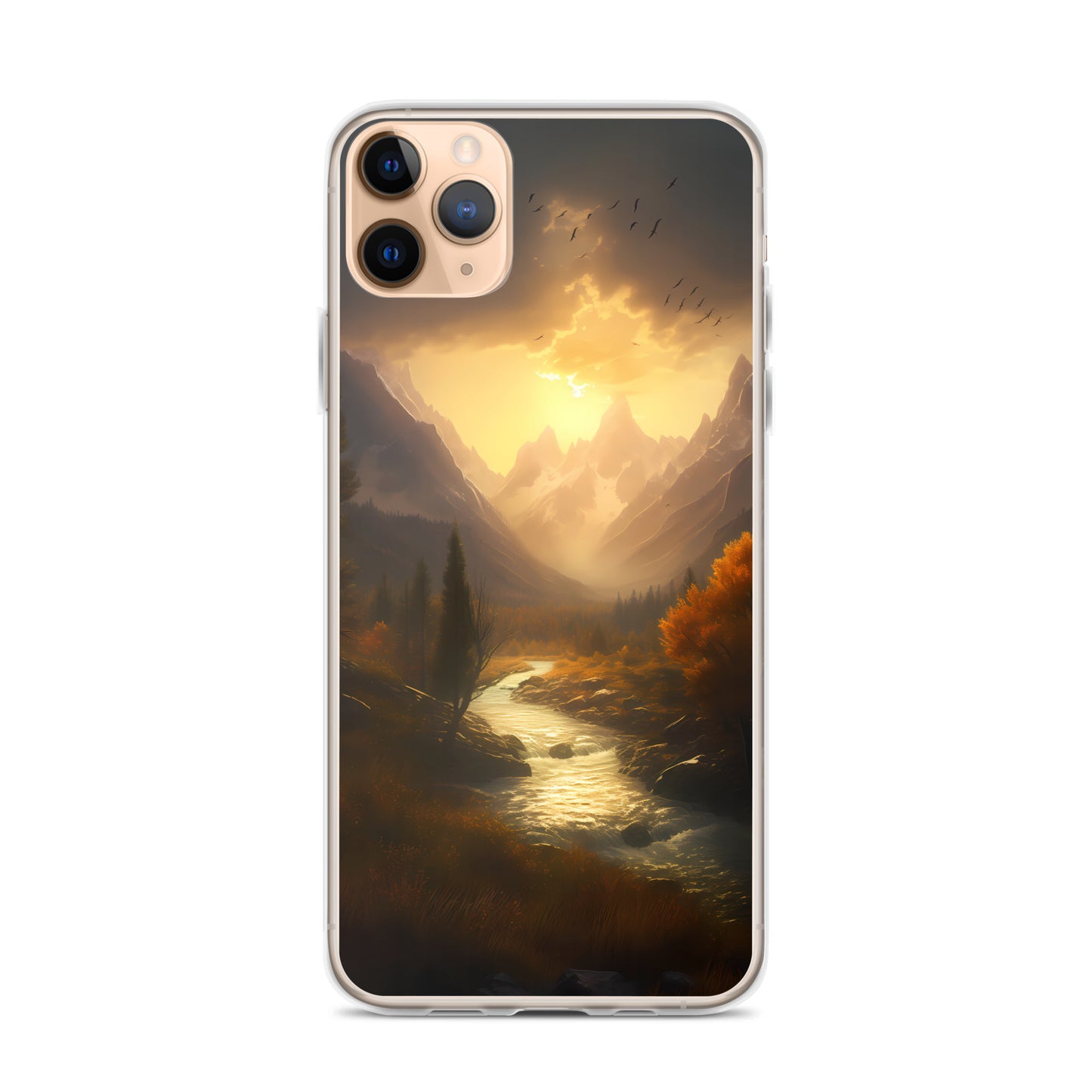 iPhone Case - Mystic Mountain Sunset