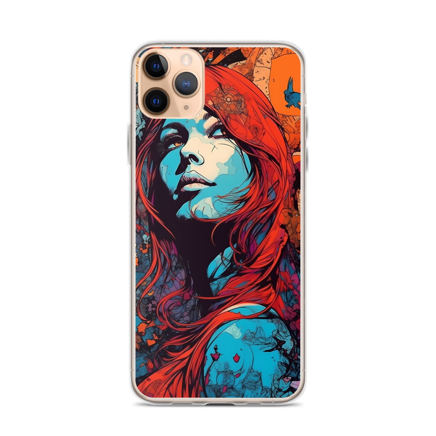 iPhone Case - Red Haired Psychedelic