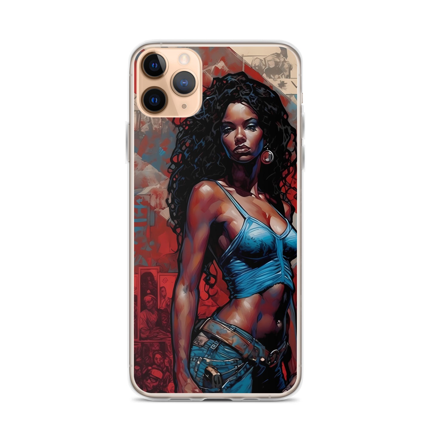 iPhone Case - Denim Queen