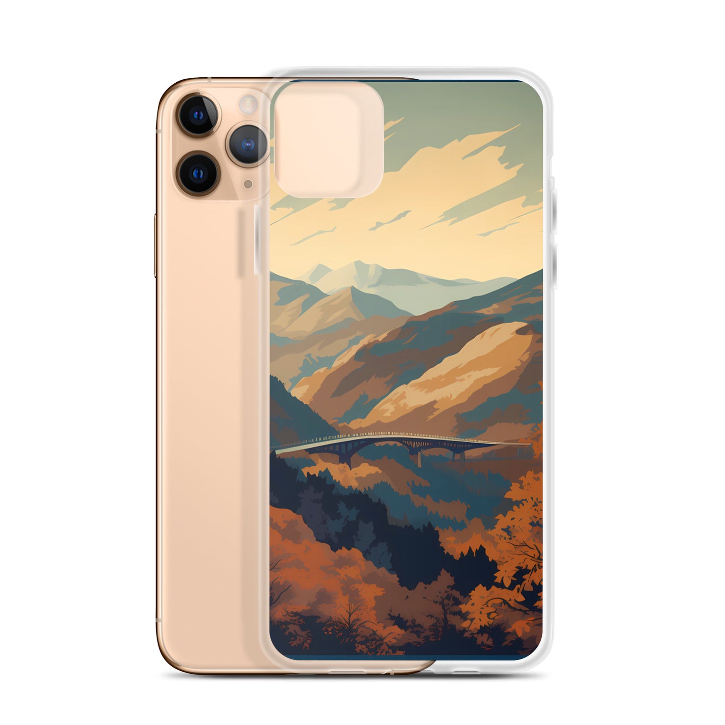 iPhone Case - National Parks - Mountain Bridge