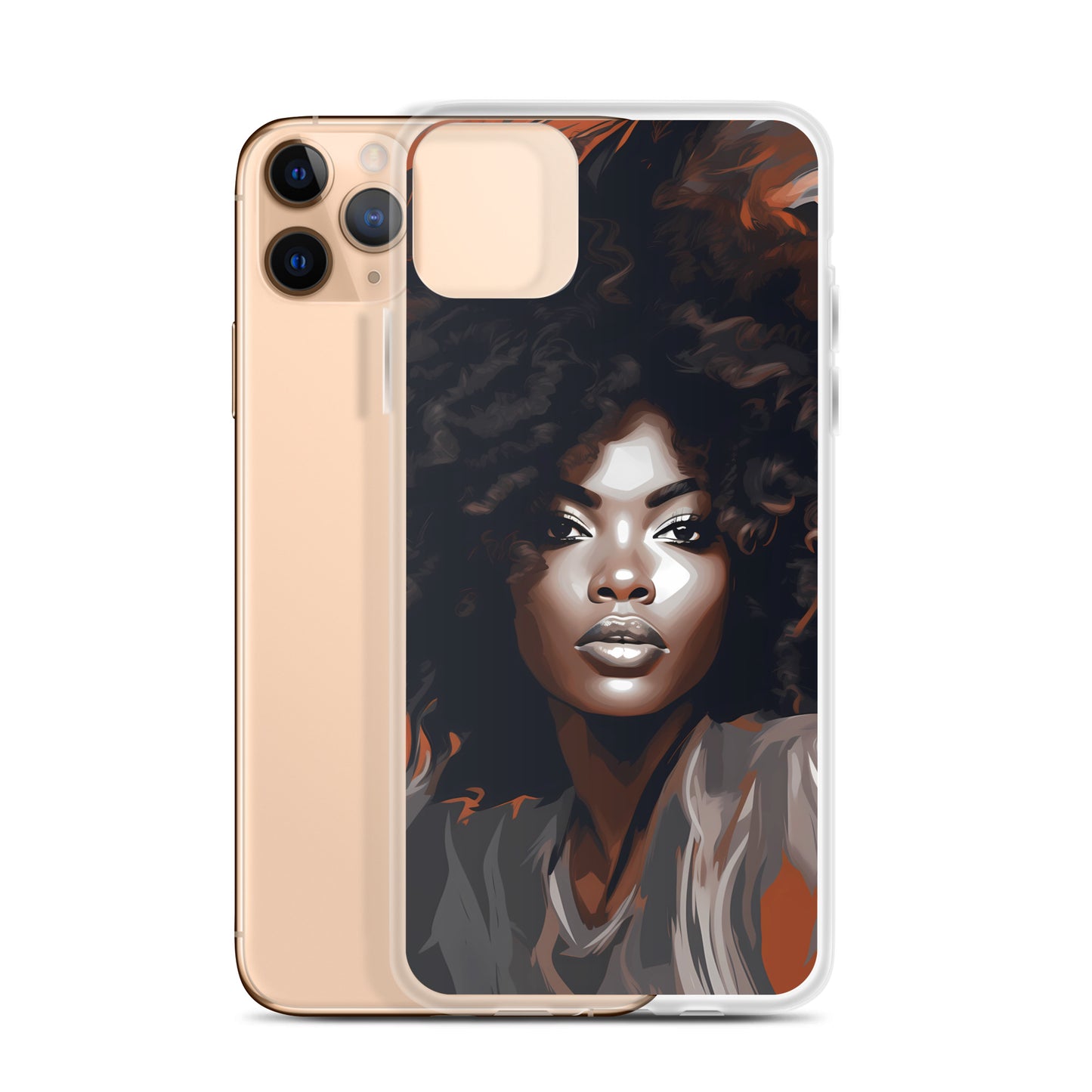 iPhone Case - Ember Glow: African Woman