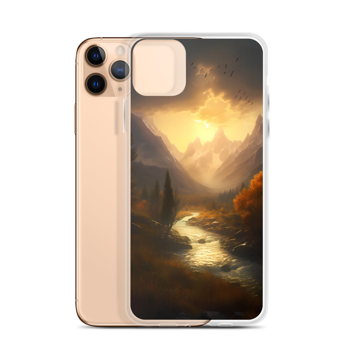 iPhone Case - Mystic Mountain Sunset