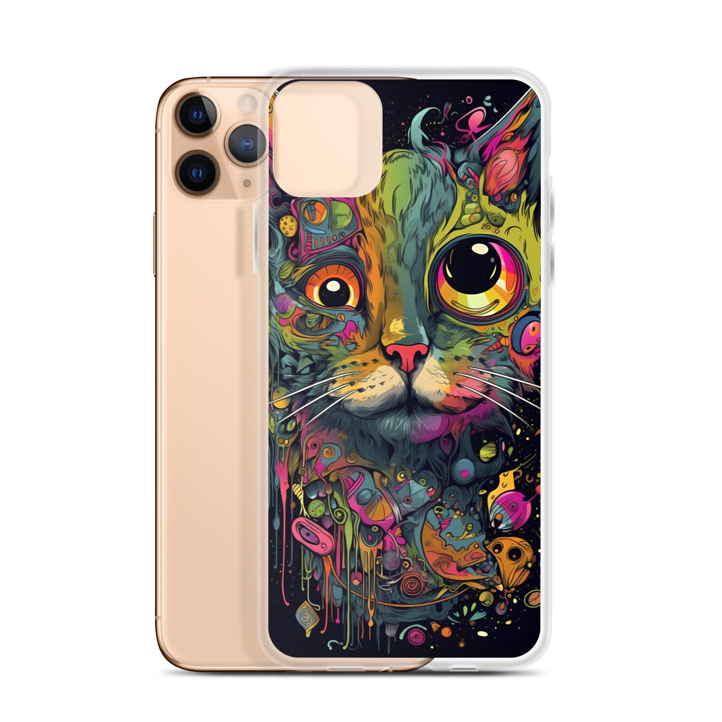 iPhone Case - Dark Dreams Cat