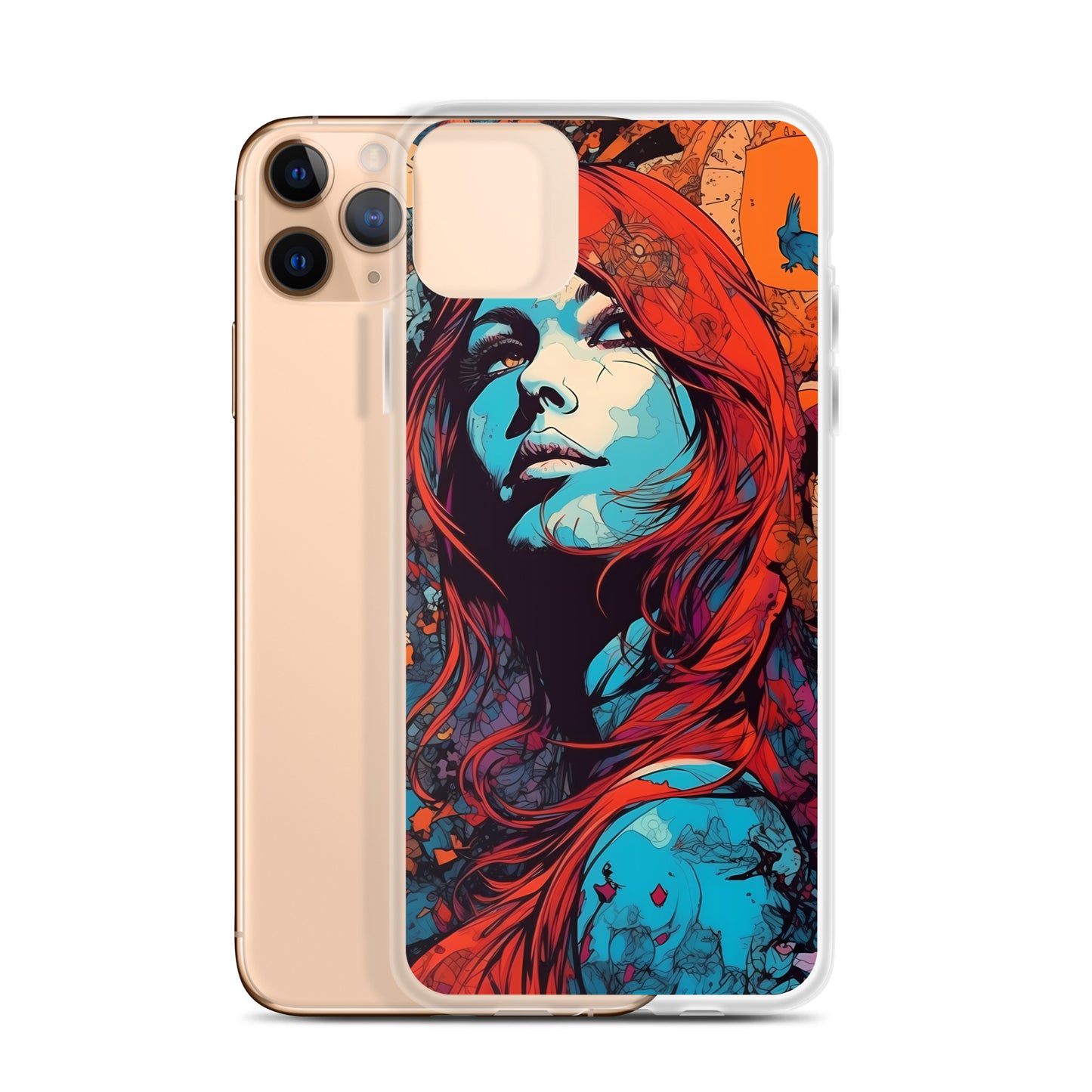 iPhone Case - Red Haired Psychedelic