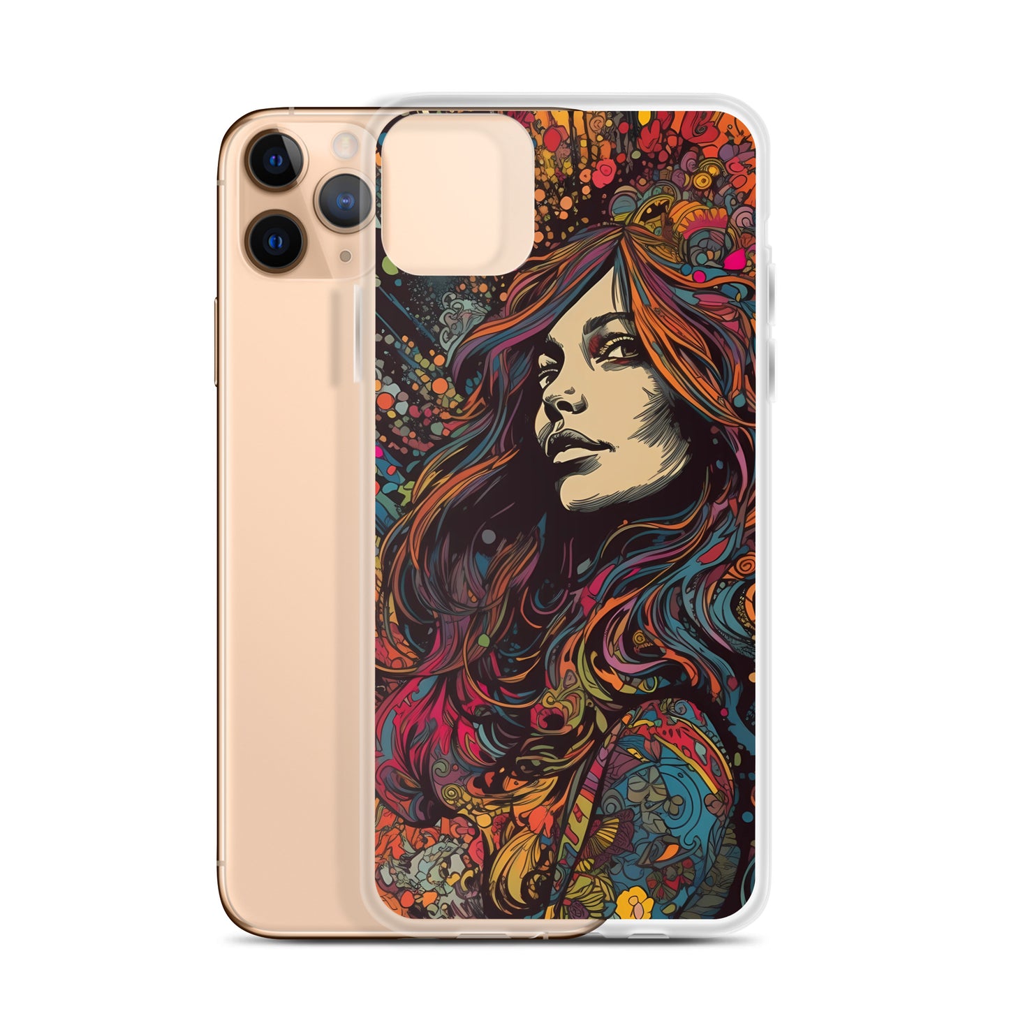 iPhone Case - Psychedelic Flora